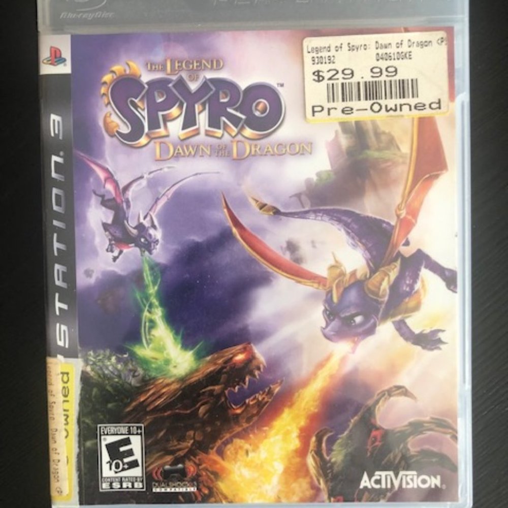 Pre-Owned PS3 The Legend of Spyro Dawn of the Dragon Game